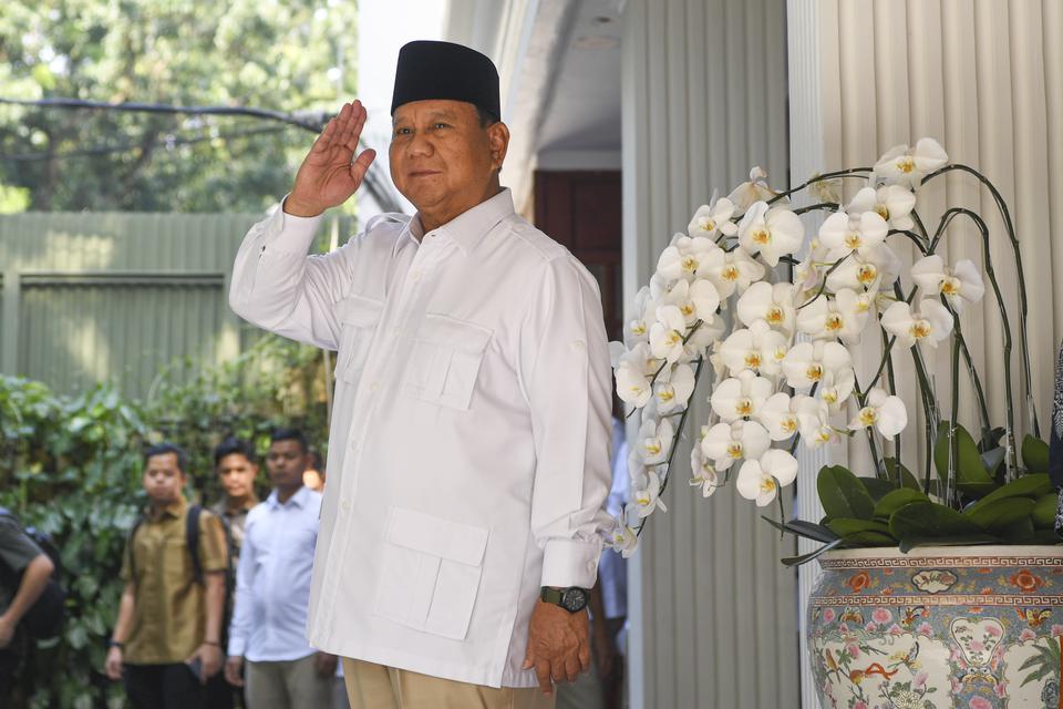 Ketua Umum Partai Gerindra Prabowo Subianto 