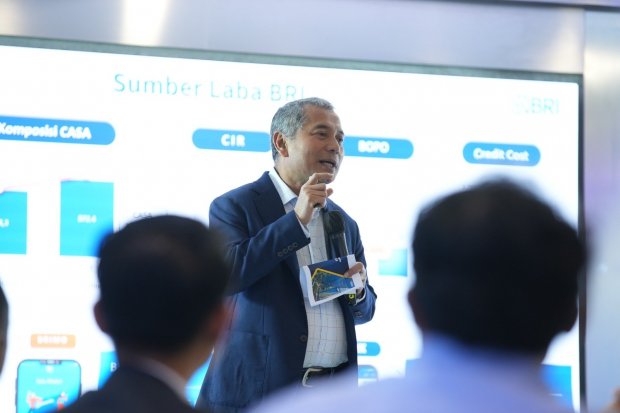 Direktur Utama BRI, Sunarso mengaku optimis bahwa di tahun ini, BRI dapat meneruskan momentum kinerja positif di tahun lalu, meskipun saat ini kondisi ekonomi global masih diselimuti ketidakpastian.