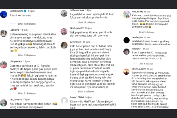 Respon Netizen Soal Video Pamit Arya Saloka