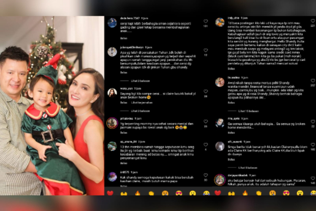 Shandy Aulia gugat cerai David Herbowo