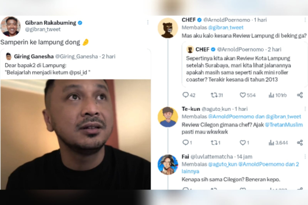 Gibran Rakabuming dukung TikTokers Bima Yudho