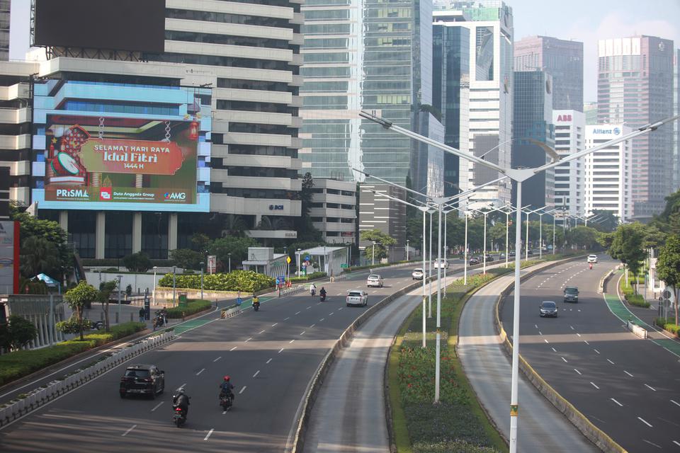  Jakarta Lengang, 1,3 Juta Kendaraan Tinggalkan Jabotabek 