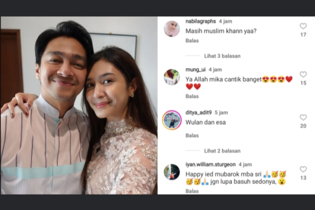 Komentar Netizen soal Agama Mikha Tambayong dan Deva Mahenra