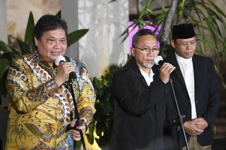 Airlangga Hartarto Temui SBY di Cikeas Malam Ini, Bahas Koalisi?