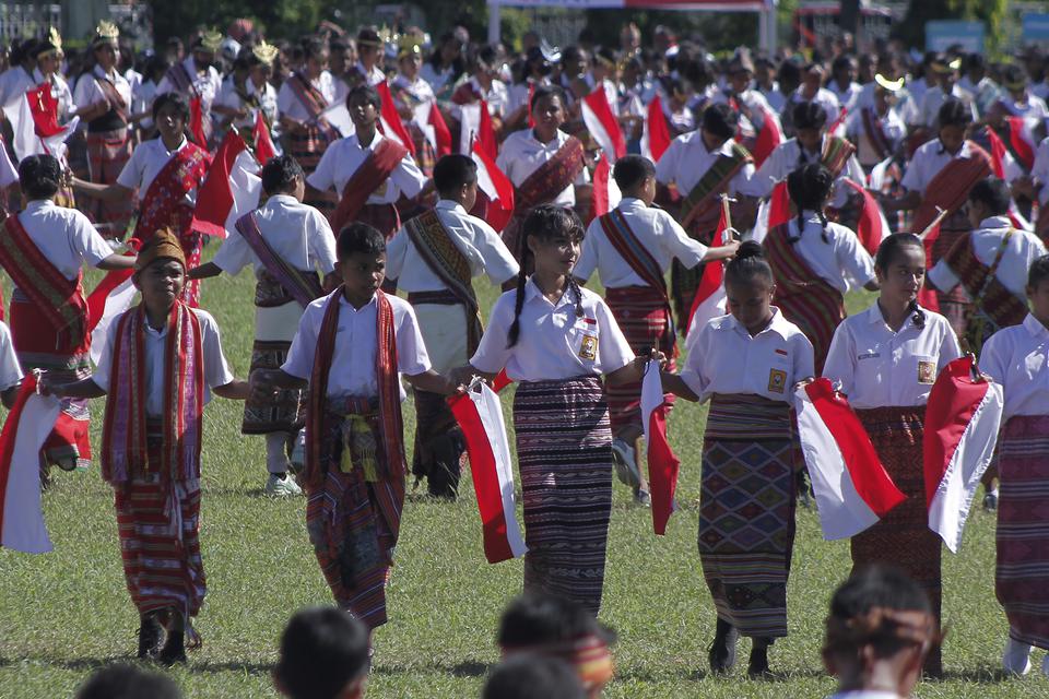 Contoh susunan upacara Hari Pendidikan Nasional 2024.