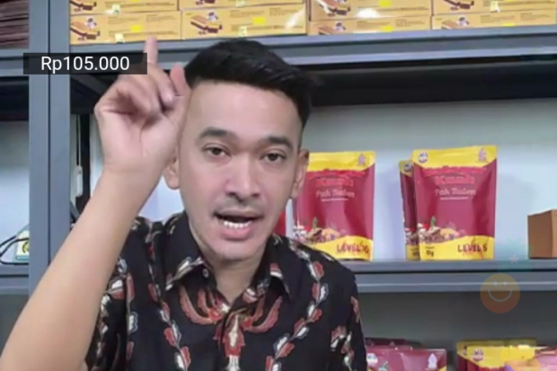 Ruben Onsu Live di Shopee Live