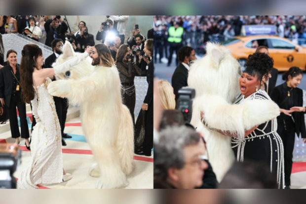 Jared Leto pakai kostum kucing di Met Gala 2023