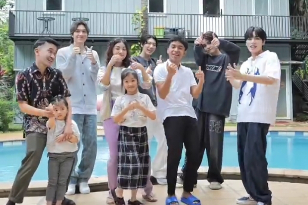 Keluarga Ruben Onsu dan WayV Good Life Challenge