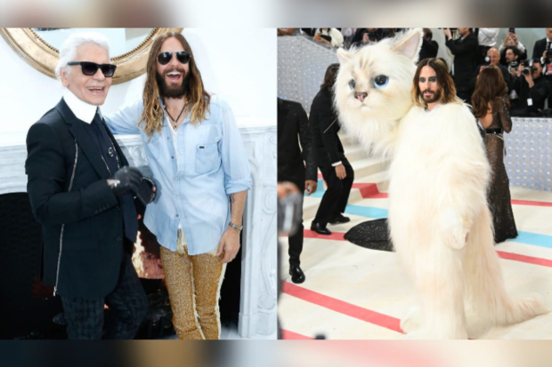 Karl Lagerfeld dan Jared Leto