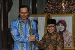 Muhaimin Iskandar silahturahmi ke Demokrat