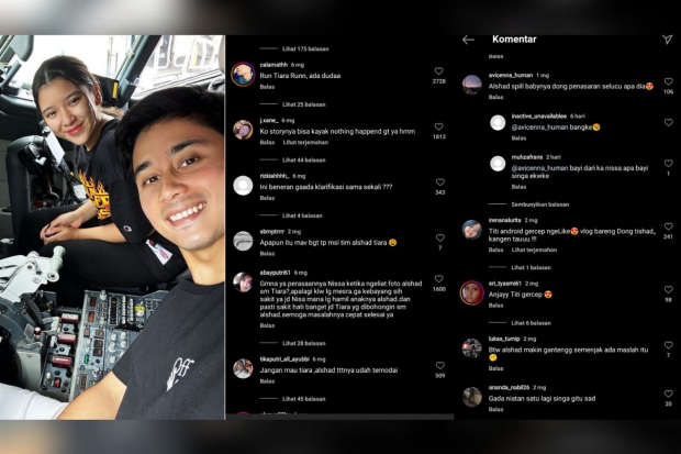 Tiara Andini dan Alshad Ahmad