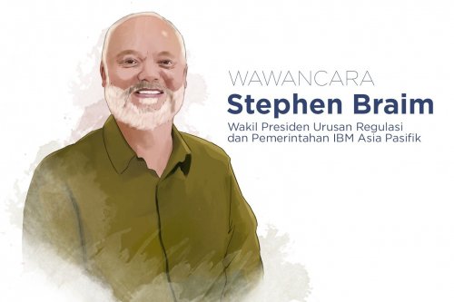 Wakil Presiden Urusan Regulasi dan Pemerintahan IBM Asia Pasifik Stephen Braim