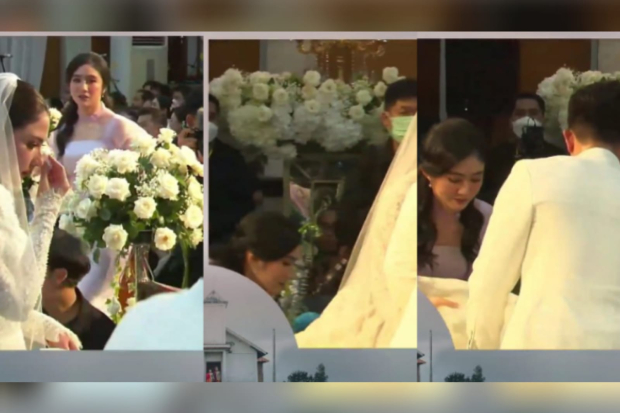 Febby Rastanty di pernikahan Jessica Mila dan Yakup Hasibuan