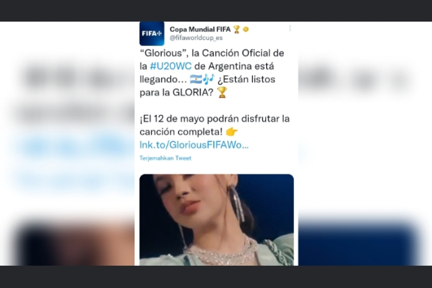 Lagu Glorious Jadi OST FIFA U-20