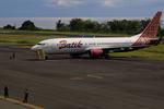 Kaca kokpit Batik Air retak