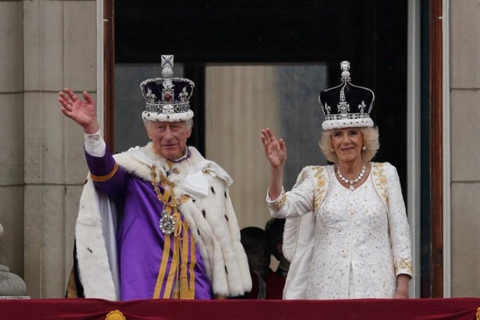 Penobatan Raja Charles III dan Ratu Camilla di Inggris, Sabtu (6/5).