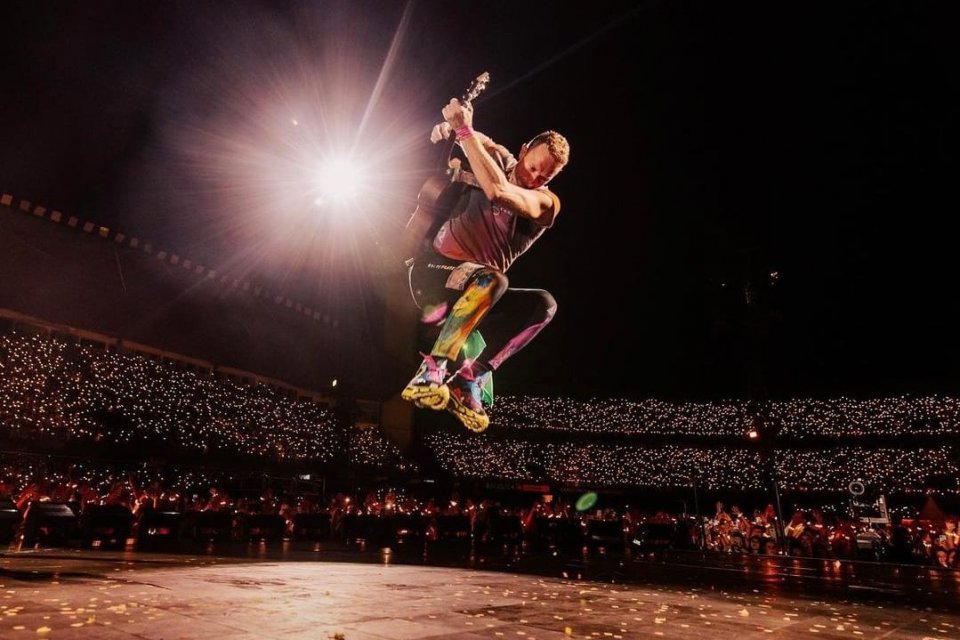 Konser Coldplay di Brazil