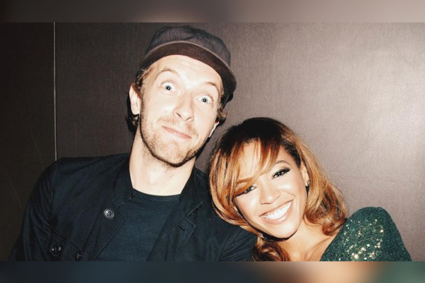 Chris Martin dan Beyonce