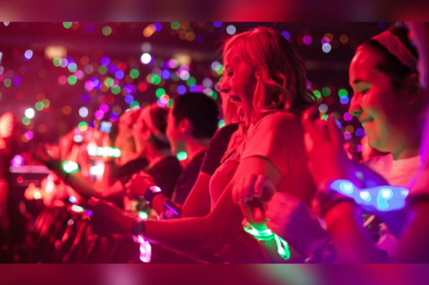 Xylobands di konser Coldplay