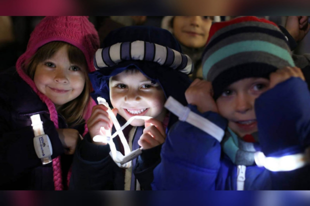 Xylobands di konser Coldplay