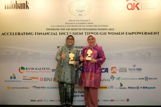 Direktur Keuangan bank bjb Nia Kania serta Direktur Konsumer & Ritel bank bjb Suartini menjadi bagian dari 100 Wanita Berpengaruh di Industri Keuangan Indonesia versi Majalah Infobank.