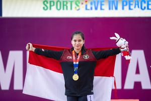 Juliana Klarisa raih medali emas di SEA Games 2023