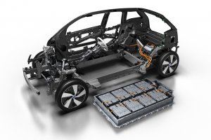 Ilustrasi, baterai listrik yang digunakan dalam BMW i3.