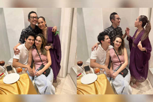 Maxime Bouttier dan Luna Maya