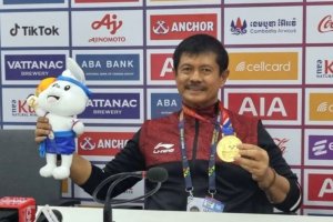 Pelatih Indra Sjafri bawa Indonesia raih emas sepak bola SEA Games 2023