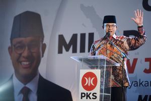 Anies Baswedan pidato politik di Yogyakarta