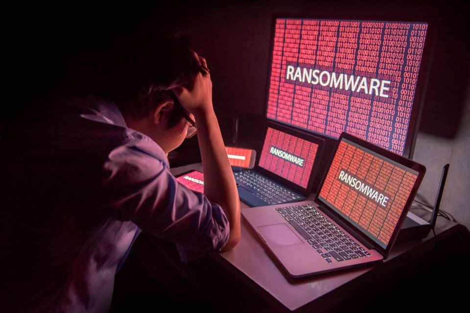 Ilustrasi dugaan serangan ransomware