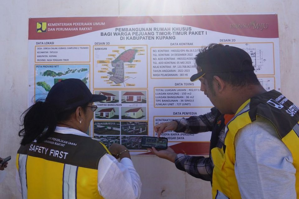 Pembangunan Rumah Pejuang Timor Timur