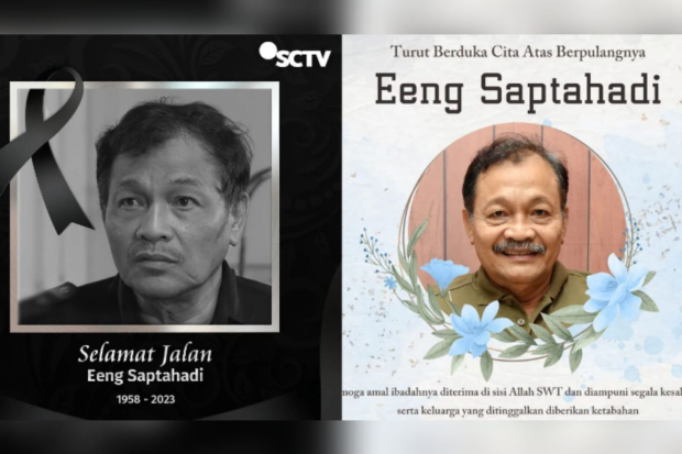 Eeng Saptahadi meninggal dunia