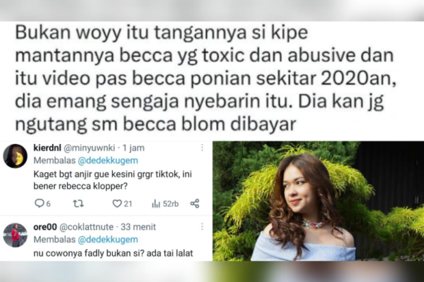 Video syur mirip Rebecca Klopper