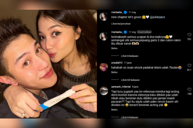 Julian Jacob dan Mirriam Eka