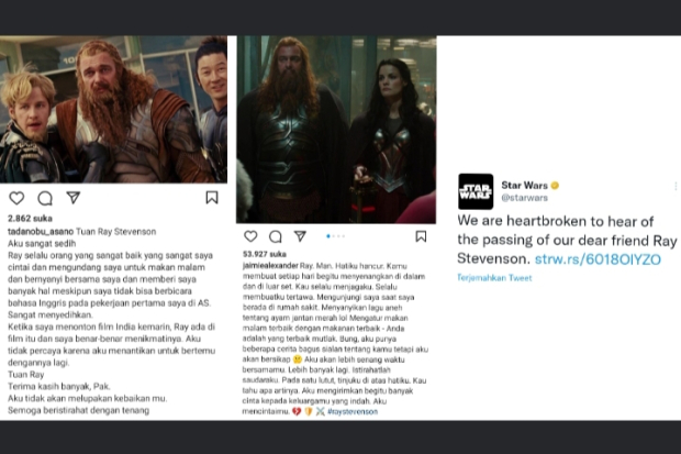 Ucapan Duka untuk Ray Stevenson