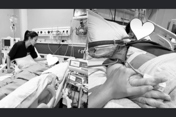 Ibunda Tyas Mirasih Selama Dirawat di Rumah Sakit