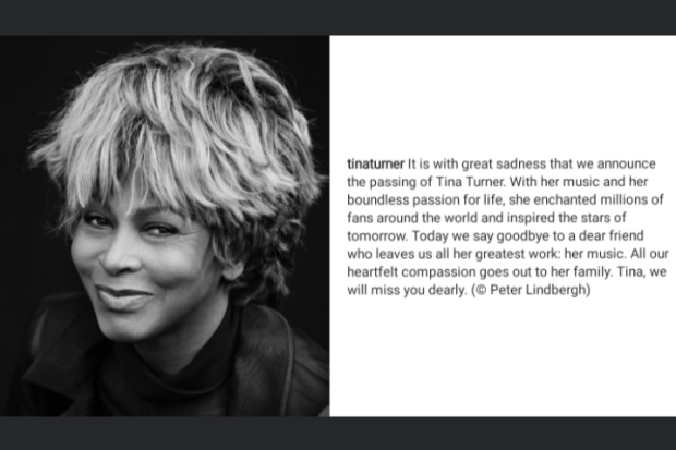 Tina Turner Meninggal Dunia