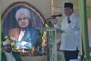 Prabowo hadiri kegiatan Majelis Rasulullah