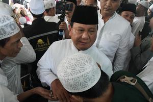 Prabowo hadiri kegiatan Majelis Rasulullah