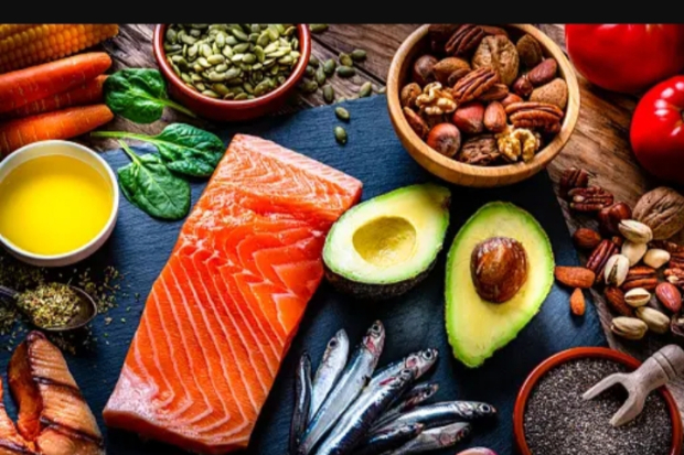 Ilustrasi Makanan Kaya Omega 3