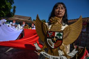 Upacara peringatan Hari Lahir Pancasila di Bandung