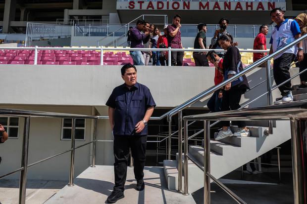 Ketua Umum PSSI tinjau Stadion Manahan Solo