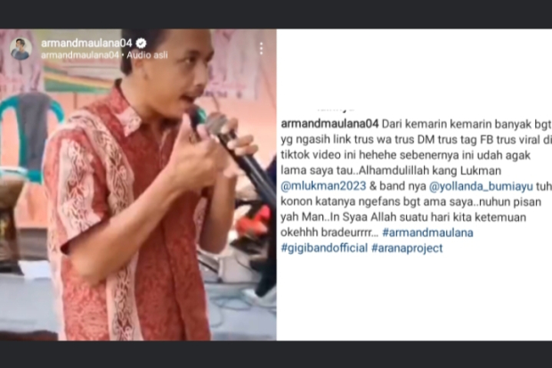 Respon Armand Maulana Soal Gaya Bernyanyi Pria yang Mirip dengannya 