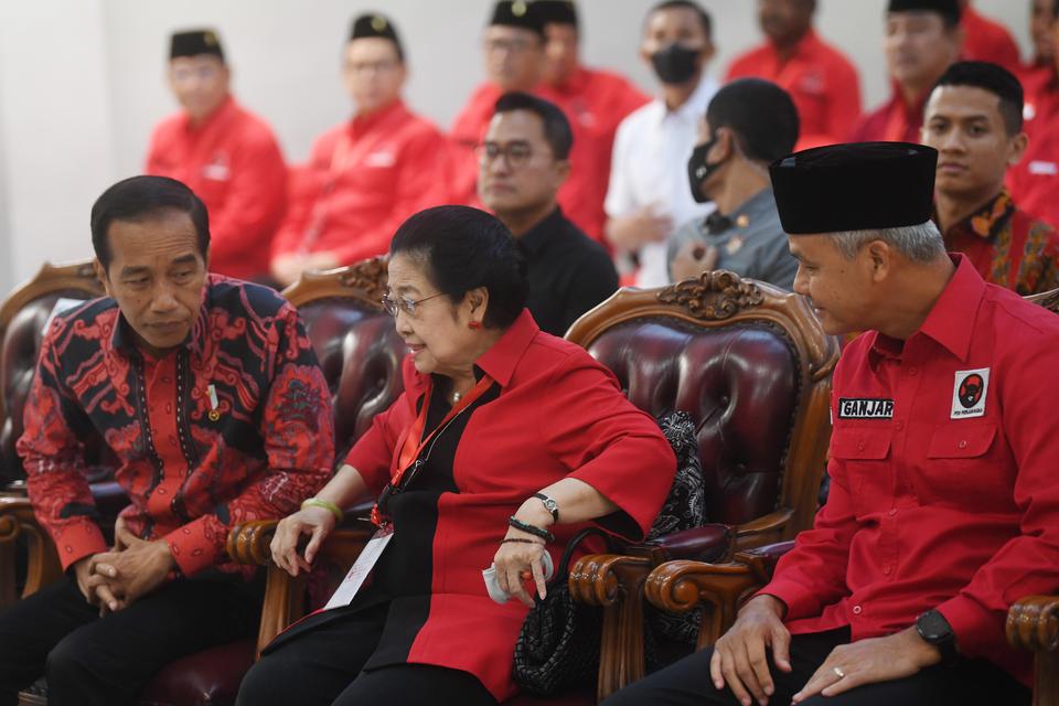 Megawati soal Cawapres Ganjar