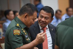 Raker DPR bersama Menhan dan TNI