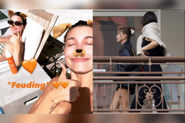 Hailey Bieber dan Kendall Jenner