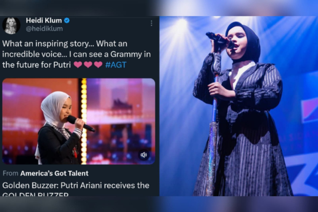 Putri Ariani di Americas Got Talent