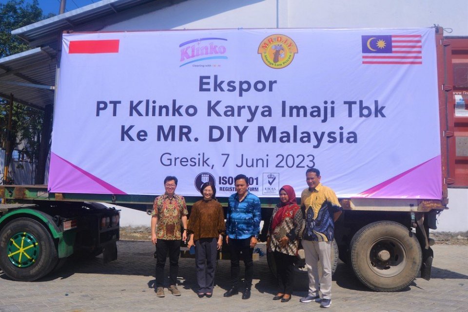 Usai Malaysia, Klinko Ekspor Alat Kebersihan ke Italia dan Yunani