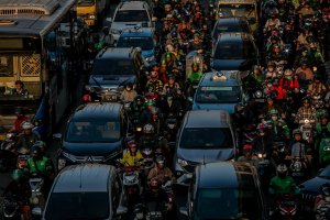 Kendaraan Bermotor Jadi Penyumbang Polusi Terbesar di Jakarta